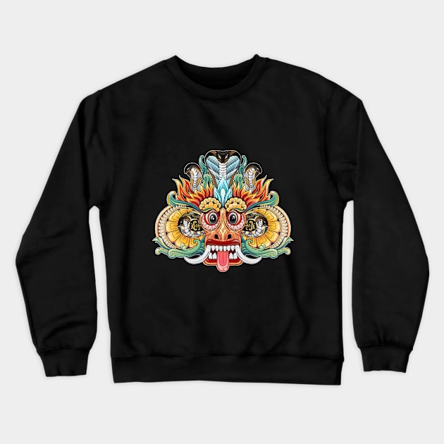 Naaga Raaksha Crewneck Sweatshirt by kcjneththie